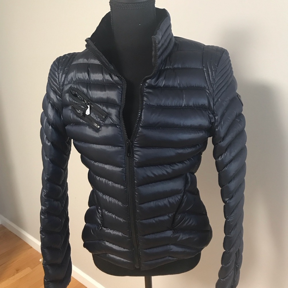 Dawn Levy Midnight Blue Puffer Jacket